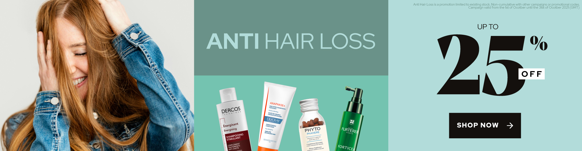 Anti Hair Loss | Up to 25% OFF Anti Hair Loss | Up to 25% OFF