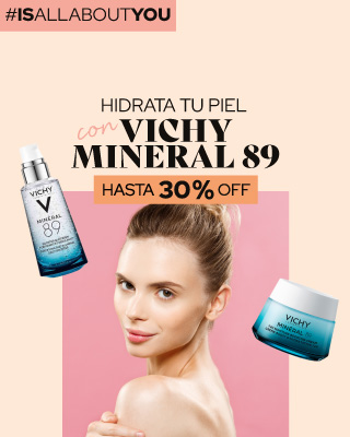 Hidrata tu piel con Vichy Mineral 89