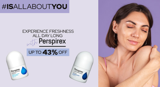 Experience freshness all day long with Perspirex