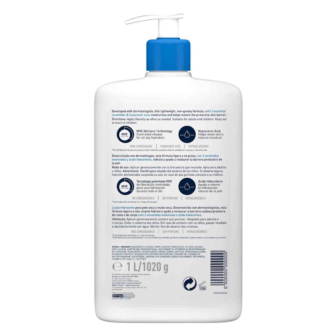 Cerave Moisturizing Lotion 1000ml