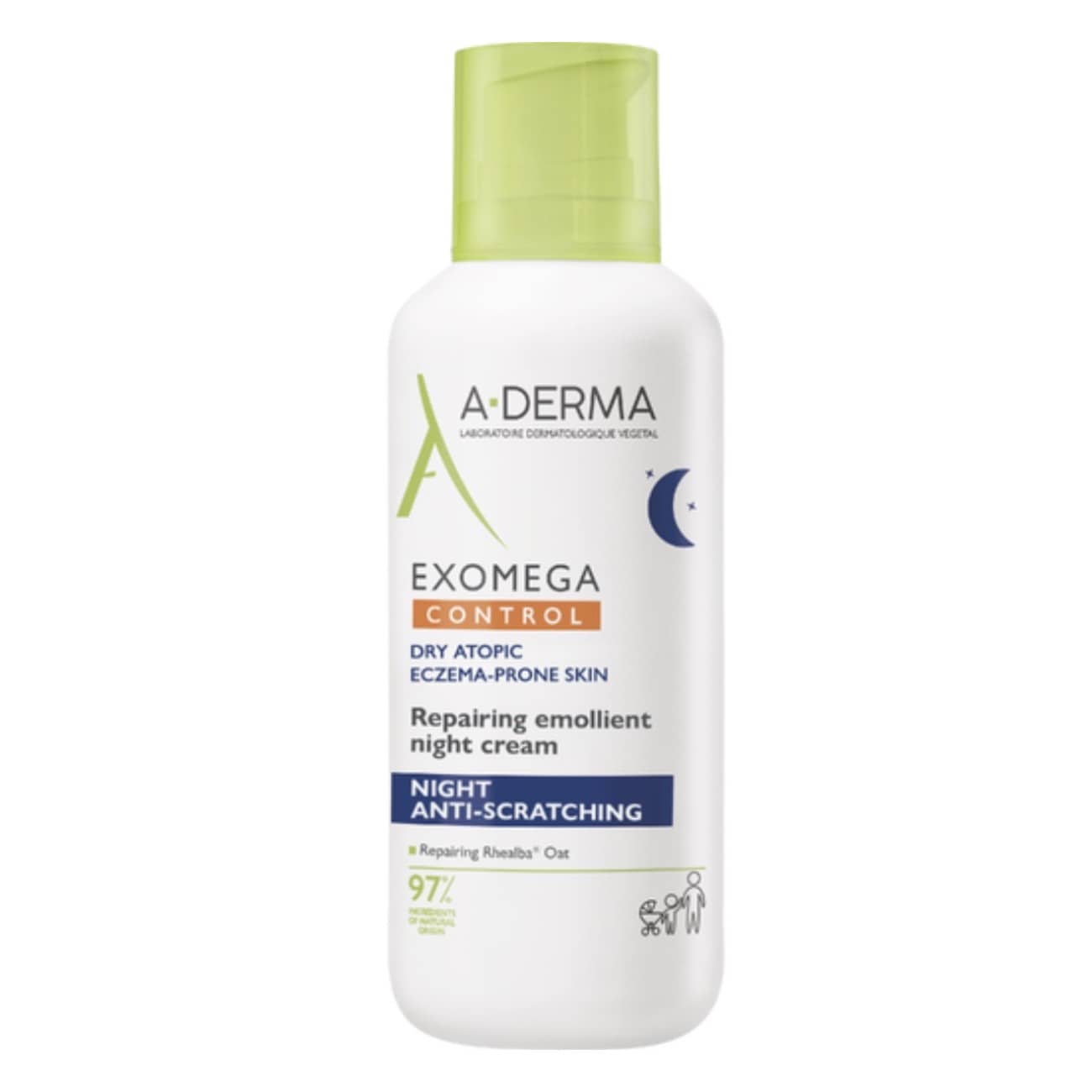 A-Derma Exomega Control Night Cream 400ml