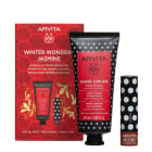 Apivita Winter Wonders Jasmim Gift Set Hand Cream + Lip Balm