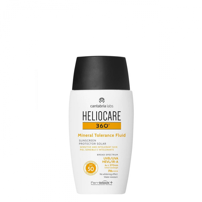 Heliocare 360º Mineral Tolerance Fluid Spf50 Solar Fluid