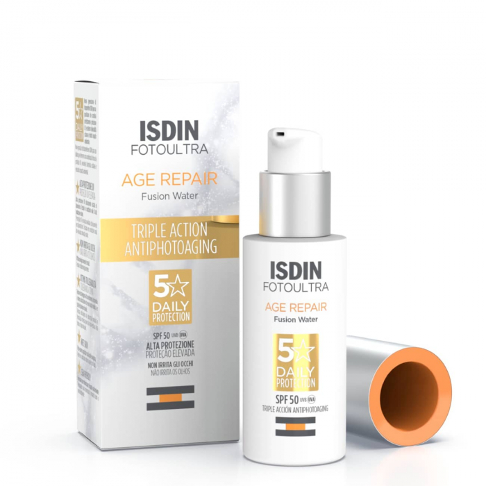 ISDIN FOTOULTRA AGE REPAIR FUSION WATER FLUID SPF50