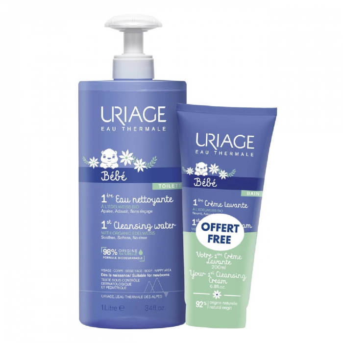Uriage 1er shampoo para bebé brillo, Productos