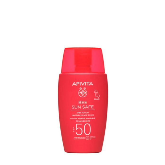 Apivita Bee Sun Safe Dry Touch Invisible Fluid SPF50
