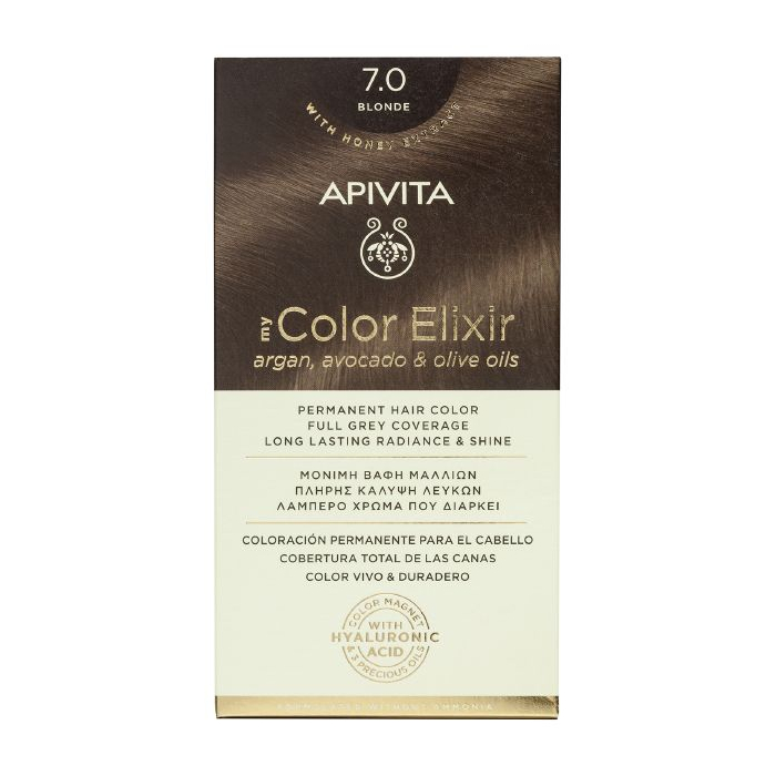 Purchase darkness Impressionism Apivita My Color Elixir Permanent Hair Color 7.0 Blonde