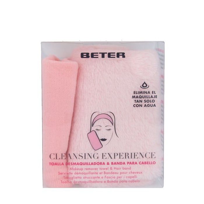 Beter CLEANSING EXPERIENCE - Panno struccante & fascia per i capelli ✔️  acquista online