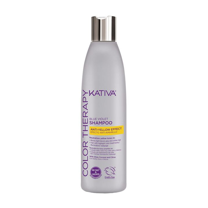 Kativa Color Therapy Blue Violet Anti-Yellow Shampoo 