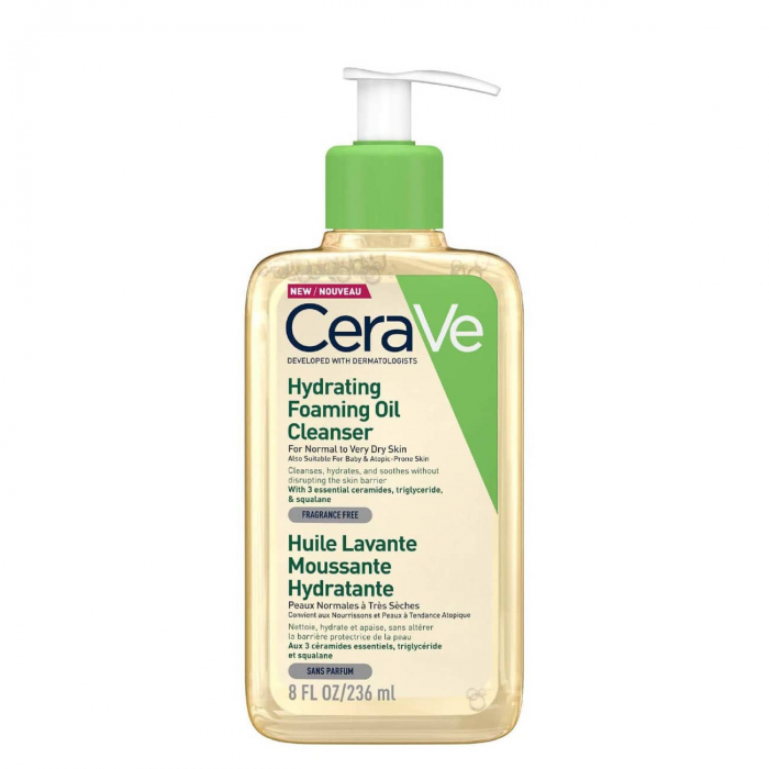 Cerave Hydrating Foaming Oil Cleanser