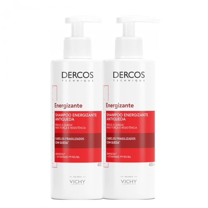 Planlagt ubemandede computer Buy Now Dercos Energizing Stimulating Shampoo Pack 2x400ml