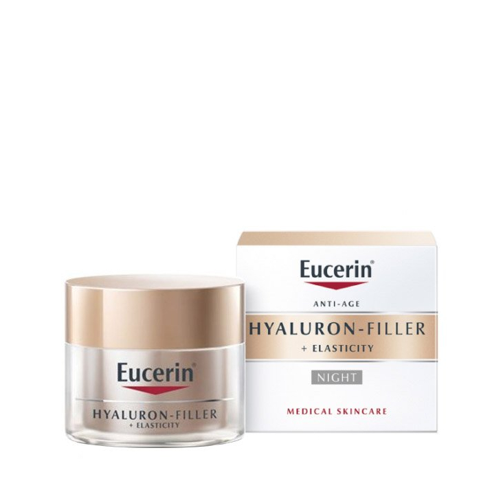 Blot vinter hypotese Eucerin Hyaluron-Filler + Elasticity Night Cream 50ml