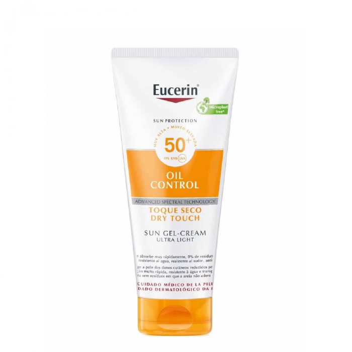 Eucerin Sun Face Oil Control Gel-cream Spf50 50ml : : Beauty