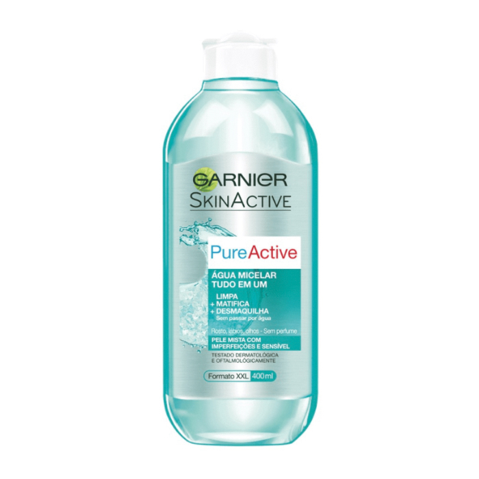 Agua Micelar PureActive - Ideal para pieles grasas o mixtas