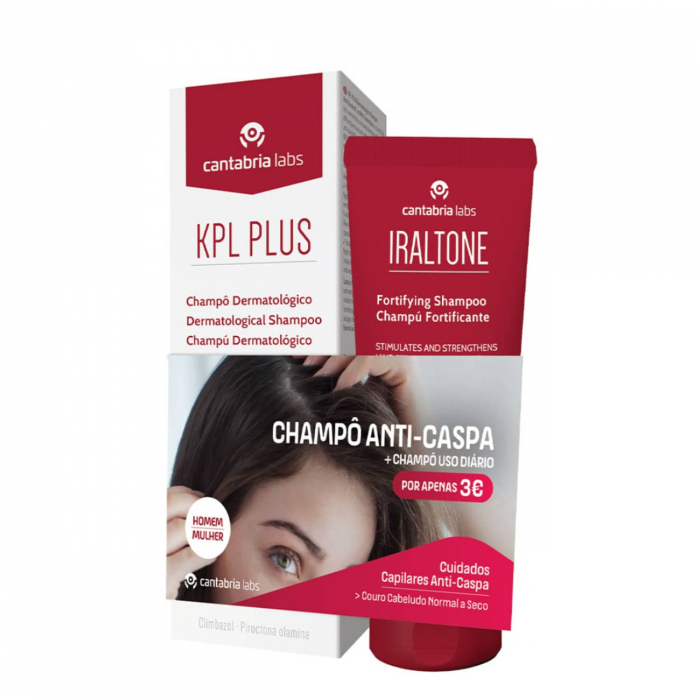 Kpl Plus Dermatological Shampoo + Iraltone Fortifying Shampoo