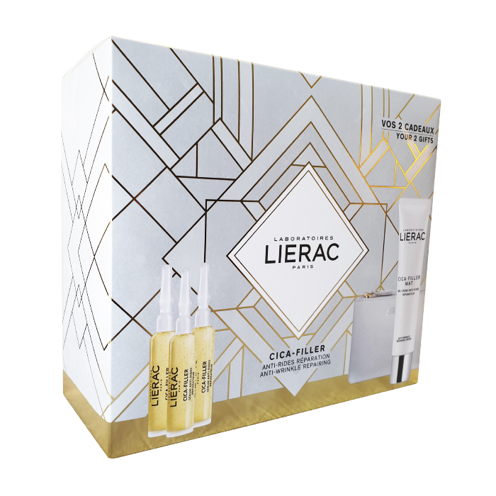 slim Goedkeuring onderhoud Lierac Cica Filler Gift Set Serum + Gel