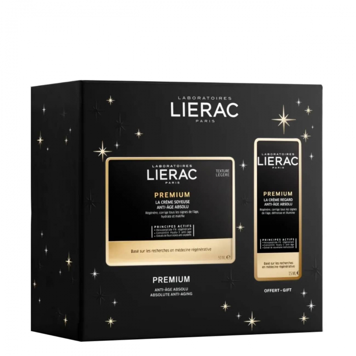Lierac Premium Anti-Aging Silky Cream + Eye Cream Gift Set