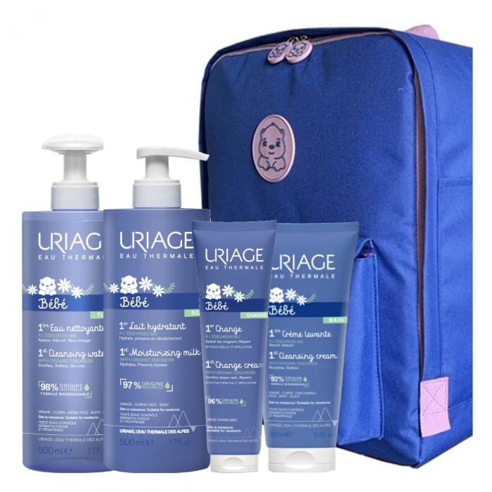 Uriage Baby Maternity Bag-purple