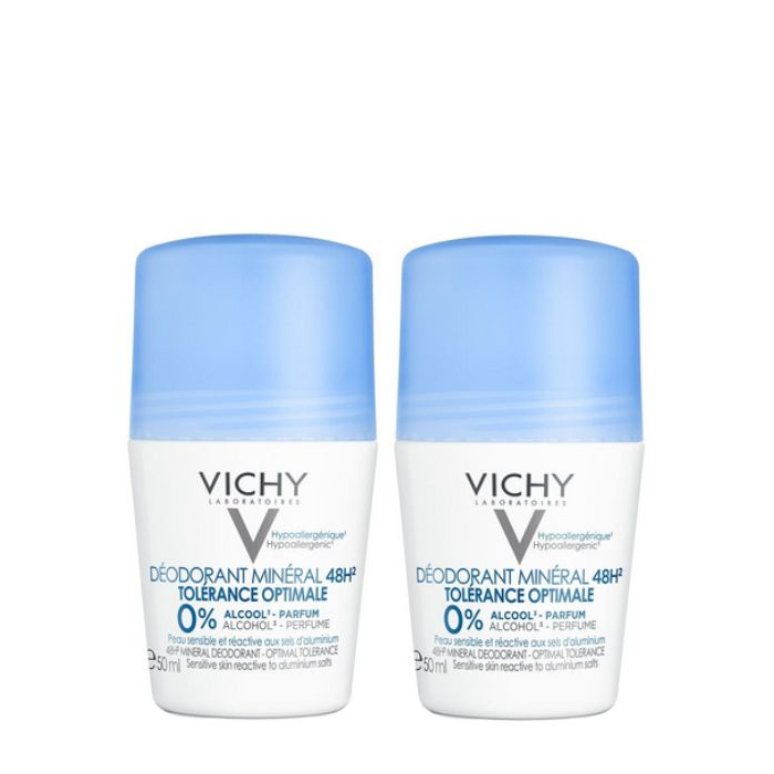 hovedvej kedel Manners Buy Now Vichy Mineral 48H Roll-On Deodorant Duo 2x50ml