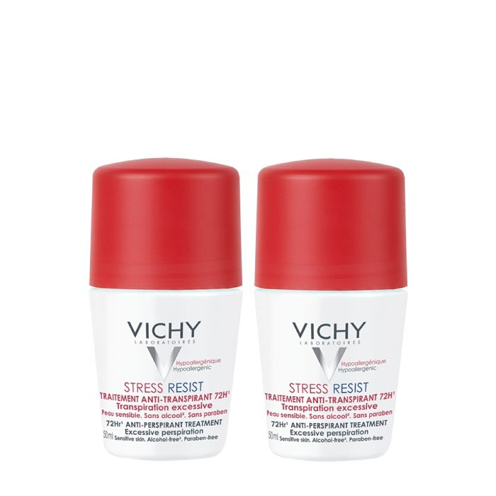zwavel Mooie jurk Gearceerd Buy Now Vichy Stress Resist 72h Anti-Perspirant Roll-On Deodorant Duo 2x50ml