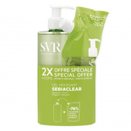 SVR Kit Sebiaclear Gel Moussant 200 Ml - Ampoule Flash 30 Ml