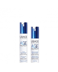 Uriage Age Protect Multi-Action Fluid + Intensive Serum Gift Set