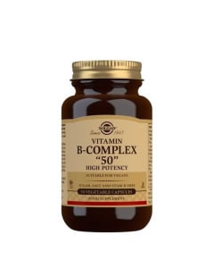 Solgar Vitamin B-Complex "50" Vegetable Capsules x50