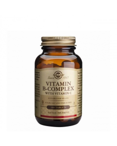 Solgar Vitamina B-Complex con Vitamina C Comprimidos x100