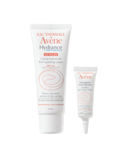 Avene Hydrance. Rich UV Cream Pack + Emulsión Contorno de Ojos 40 + 10ml