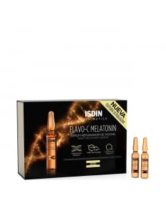 ISDIN Flavo-C Melatonin Night Recovery Serum Ampoules 30x2ml