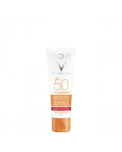 Vichy Capital Soleil SPF50 Anti-Aging 3-in-1 Cream 50ml