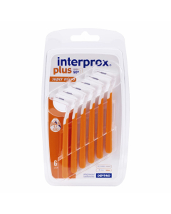 Interprox Plus Super Micro Interdental Brushes 0.7 x6