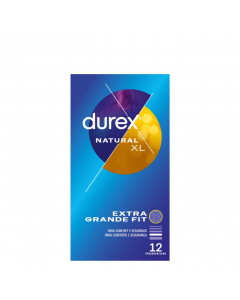 Preservativos Durex Natural XL x12