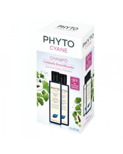 Phyto Phytocyane Duo Densifying Shampoo 2x250ml