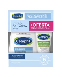 Loción limpiadora y crema hidratante Cetaphil