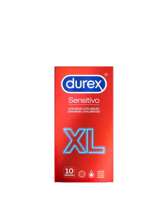 Preservativos Durex Sensitivo XL x10