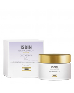Isdinceutics Glicoisdin 8 Soft Facial Cream with Peeling Effect 50g
