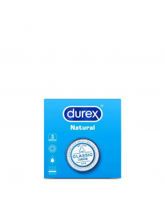 Durex Love Sex Natural Comfort Preservativos x3