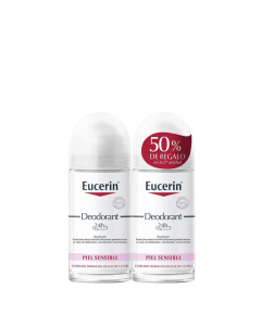 Eucerin Duo Roll-On Deodorant 24h Special Price 2x50ml