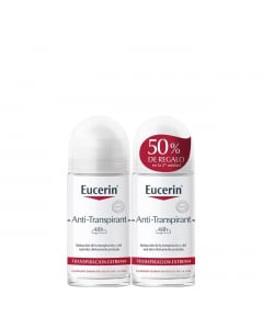 Eucerin Duo 48h Anti-Transpirant Roll-On Special Price 2x50ml