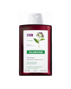 Klorane Strengthening and Revitalizing Shampoo with Quinine and B Vitamins 200ml
