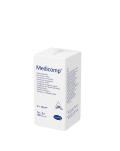 Medicomp Non-Woven Compresses 5cmx5cm x100