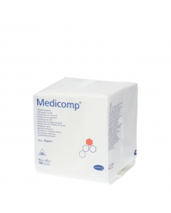 Medicomp. Non Woven Compresses 10cm x 10cm 100unit.