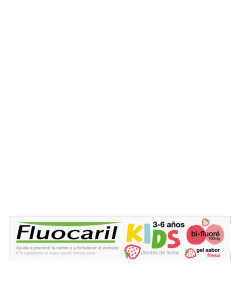 Fluocaril Kids Pasta Dentífrica 3-6 Años 50ml