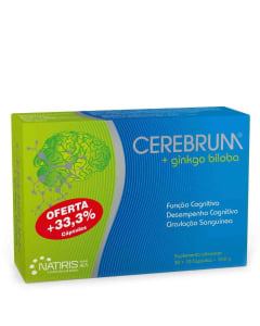 Cerebrum Ginkgo Biloba Capsules x30+10