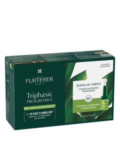 Rene Furterer Triphasic VHT + Tratamiento Anticaida 8 ampollas