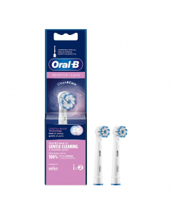 Oral-B Sensitive Clean Toothbrush Refill Heads x2