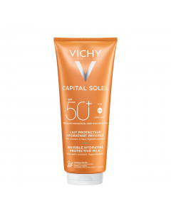 Vichy Capital Soleil SPF50+ Leche Hidratante Fresca Rostro y Cuerpo 300ml