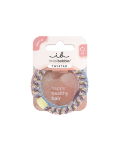 Invisibobble Twistar Lavender Hair Ties 3unit.