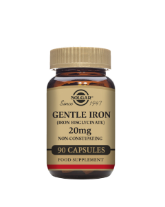 Solgar Gentle Iron 20mg Vegetable Capsules 90pcs.